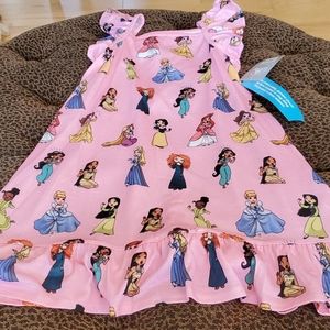 New Disney Princess Pajamas sz 7/8